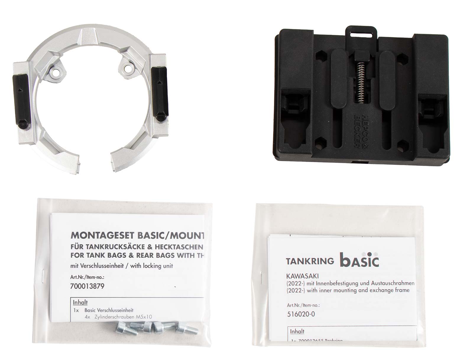 Basis tankring voor Kawasaki Z 7 Hybrid (24-) Hepco & Becker