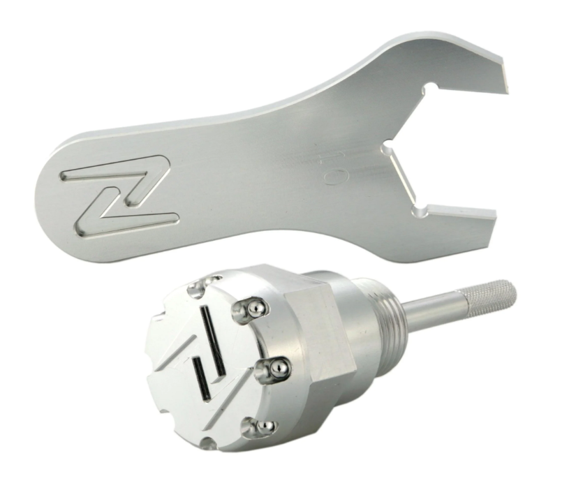 Olievuldop motorolie, oliepan ZELIONI voor Vespa, zilver
