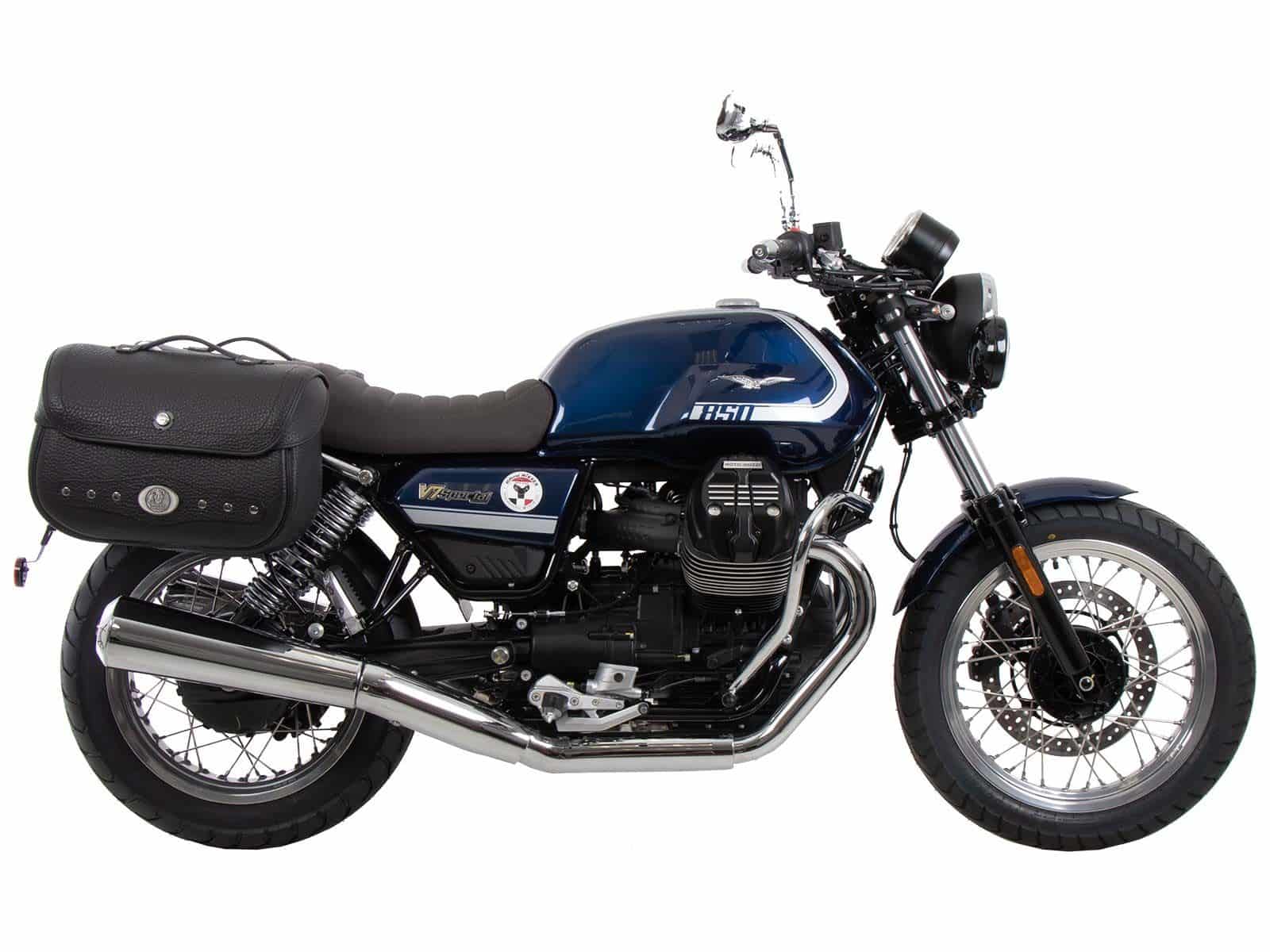 C-Bow zijdrager chroom voor Moto Guzzi V7 850 Special/Stone/Centenario (21-24) Hepco & Becker