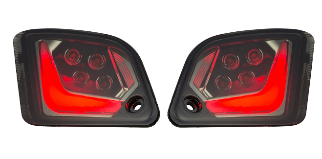 Richtingaanwijzerset voor & achter voor Vespa GTS/GTS Super/GTV 125-300cc ('14-), getint