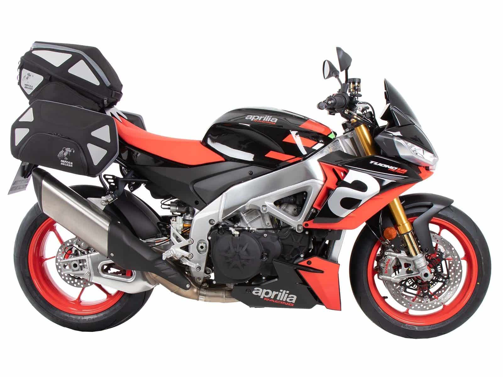 Sportrek vast zwart voor Aprilia Tuono V4 Factory /RSV 4 /RSV 4 Factory (21-24)