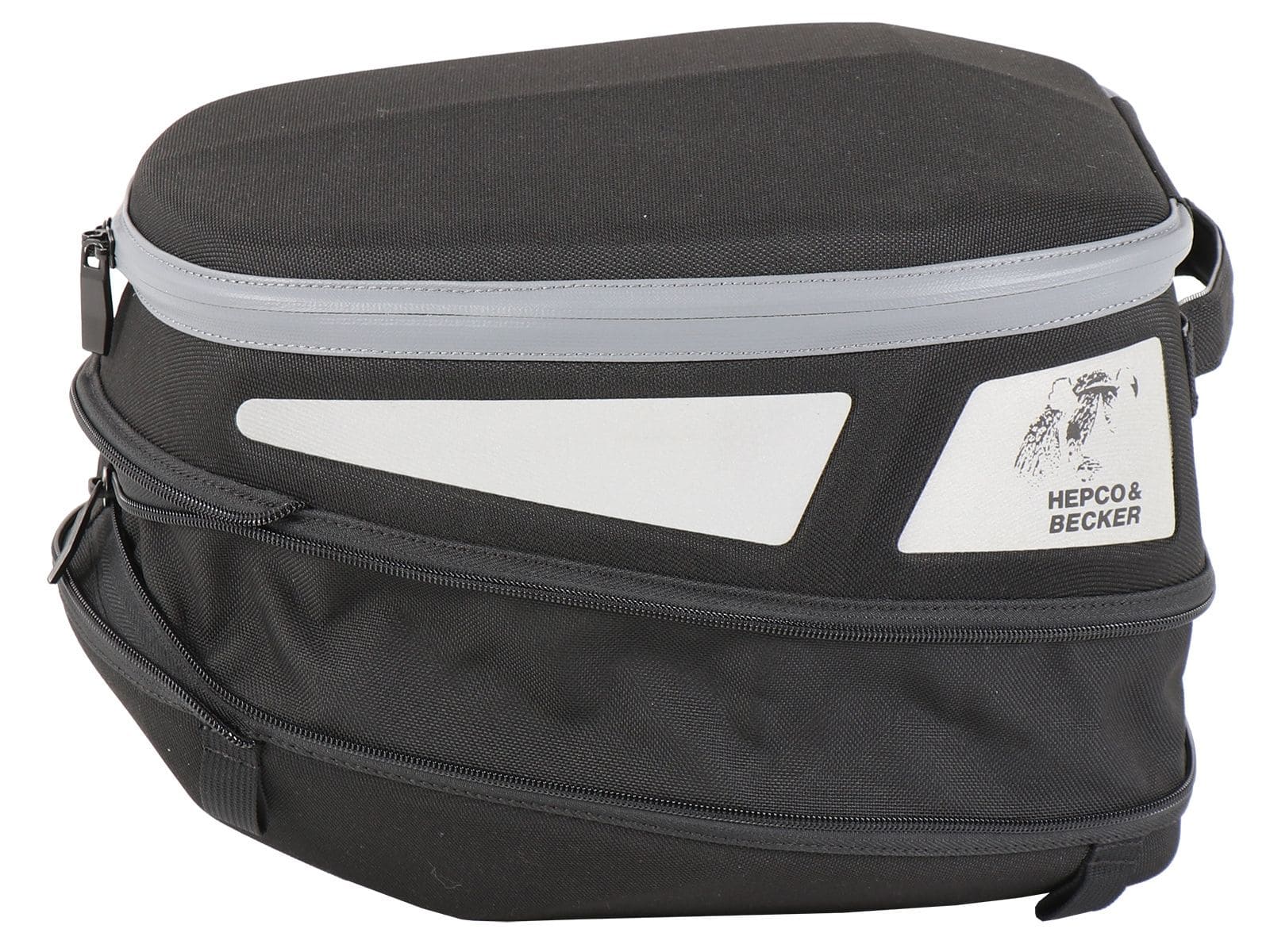 Royster Rearbag Sport achtertas zwart/grijs incl. Basisbevestiging Hepco & Becker
