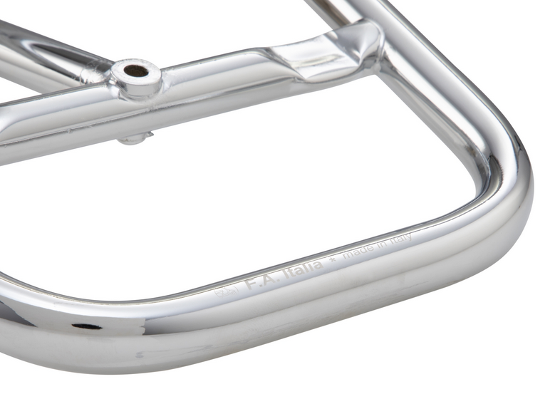 Bagagerek achteraan voor Vespa LX /LXV /S 50-150cc, chroom