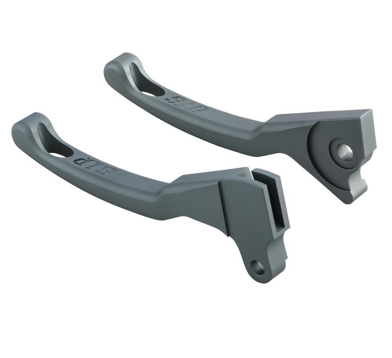 Sport hendelset Brake Shorty voor Vespa LX /LXV /S /Primavera /Sprint 50-150cc, mat grijs