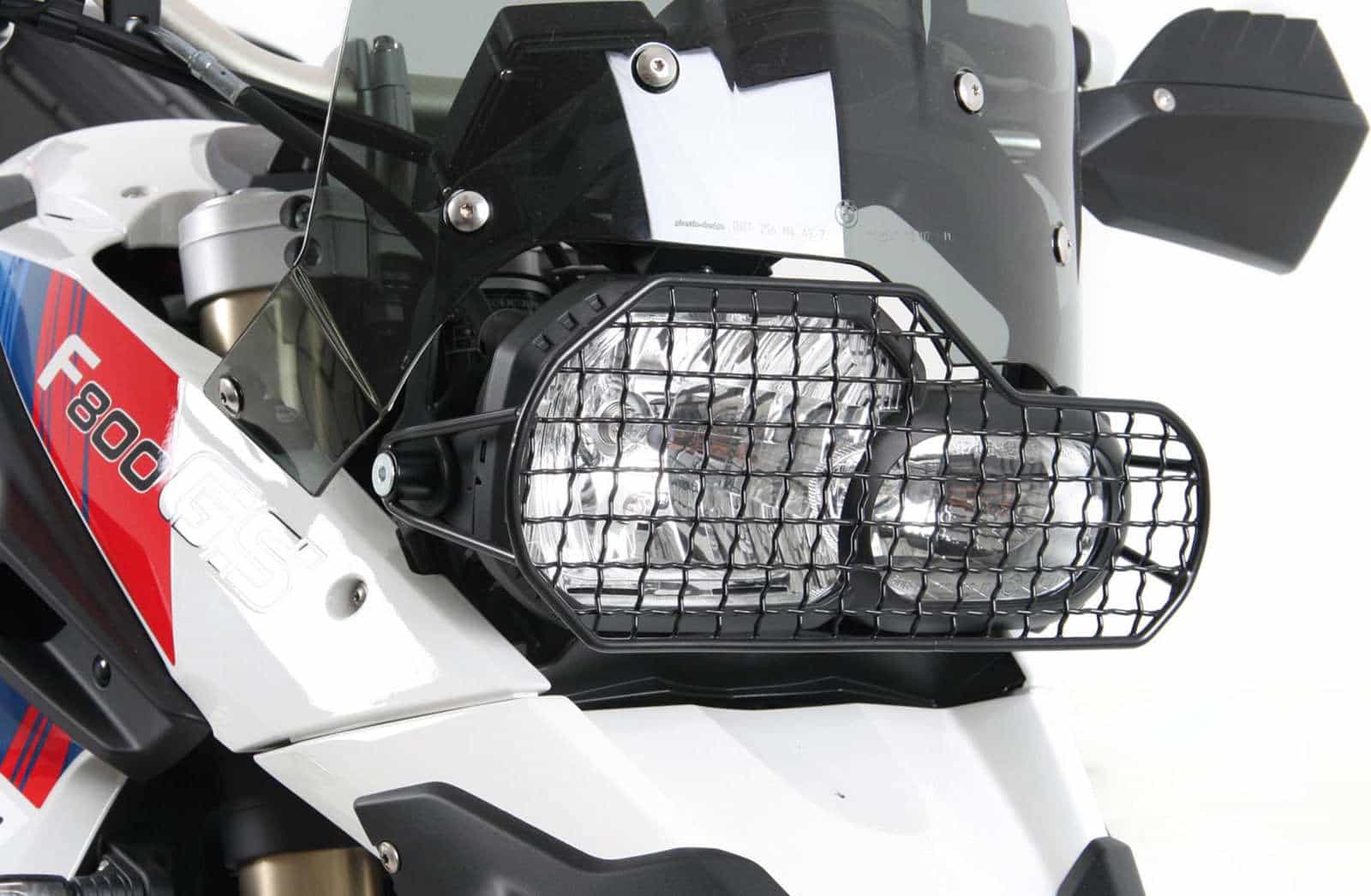 Lampbeschermer zwart voor BMW F 650 GS Twin (08-11)/F 700 GS (12-17) Hepco & Becker