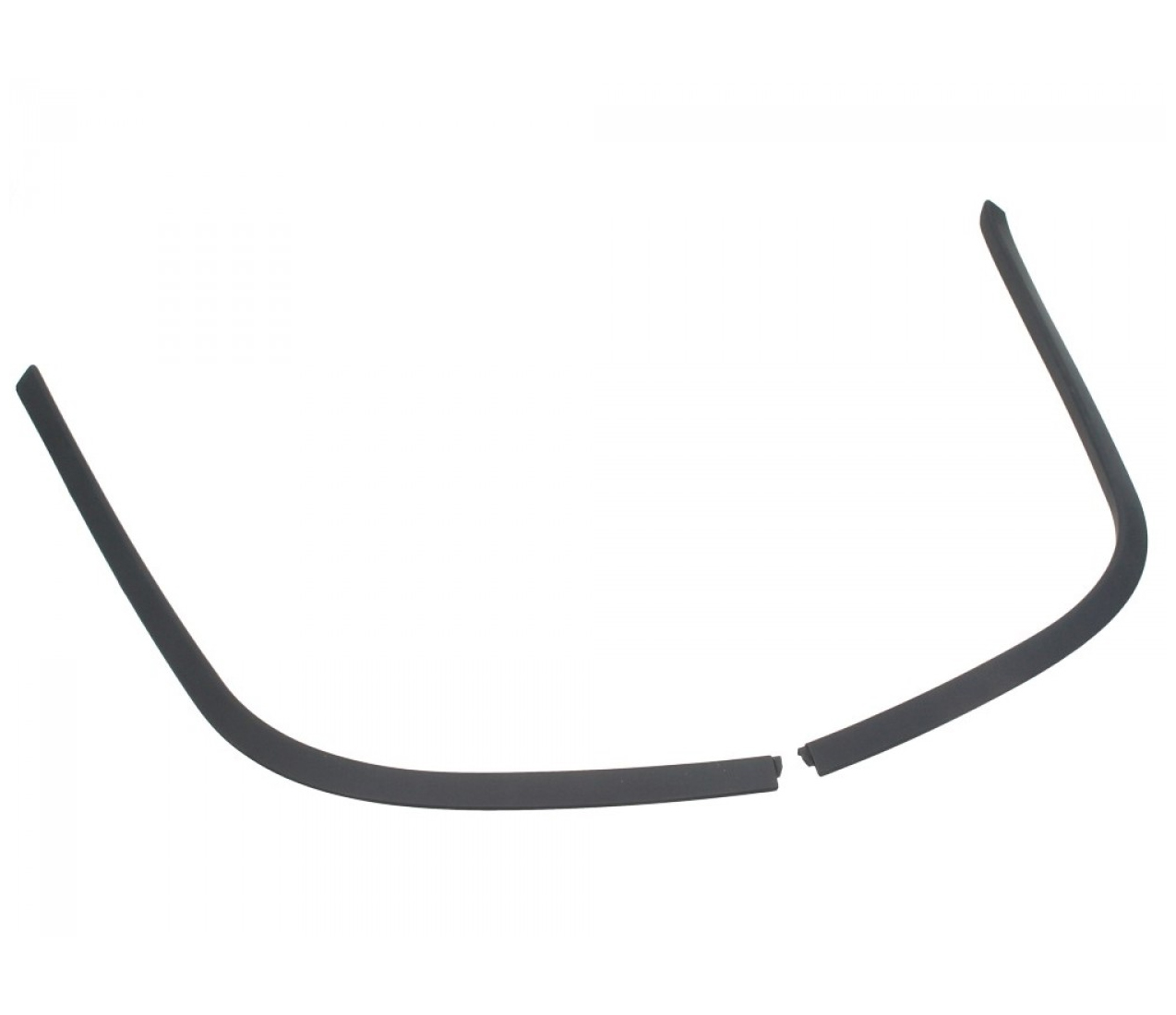 Bodemrandbeschermer, zwart, voor Vespa Primavera / Sprint 50-150 (vanaf 2013-)