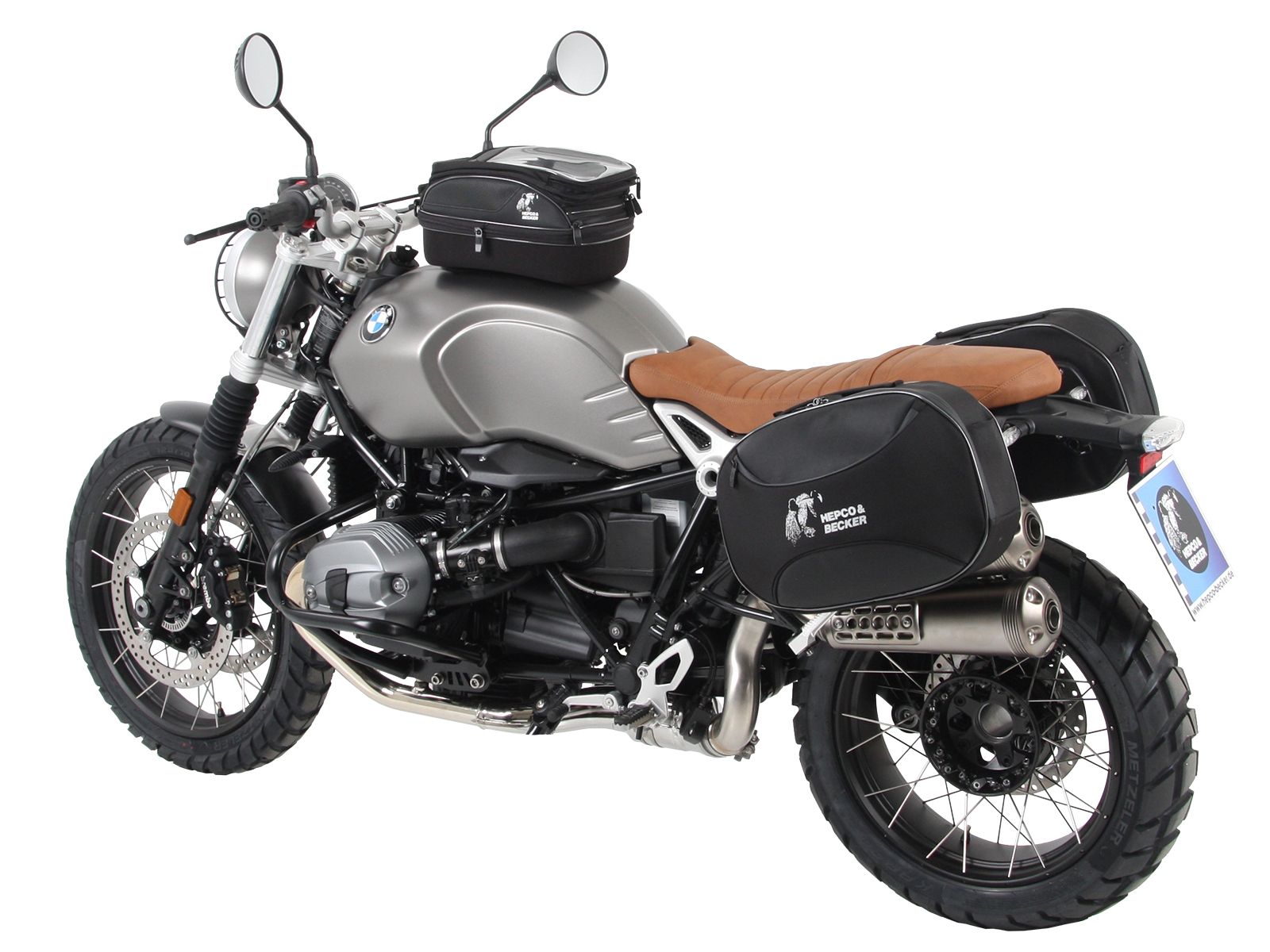 Basistankring incl. tanktasvergrendeling voor BMW R nineT Racer (17-20) Hepco & Becker
