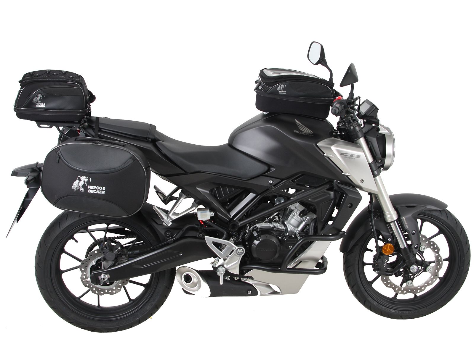 Basistankring incl. tanktasvergrendeling voor Honda CB 125 R (18-24)