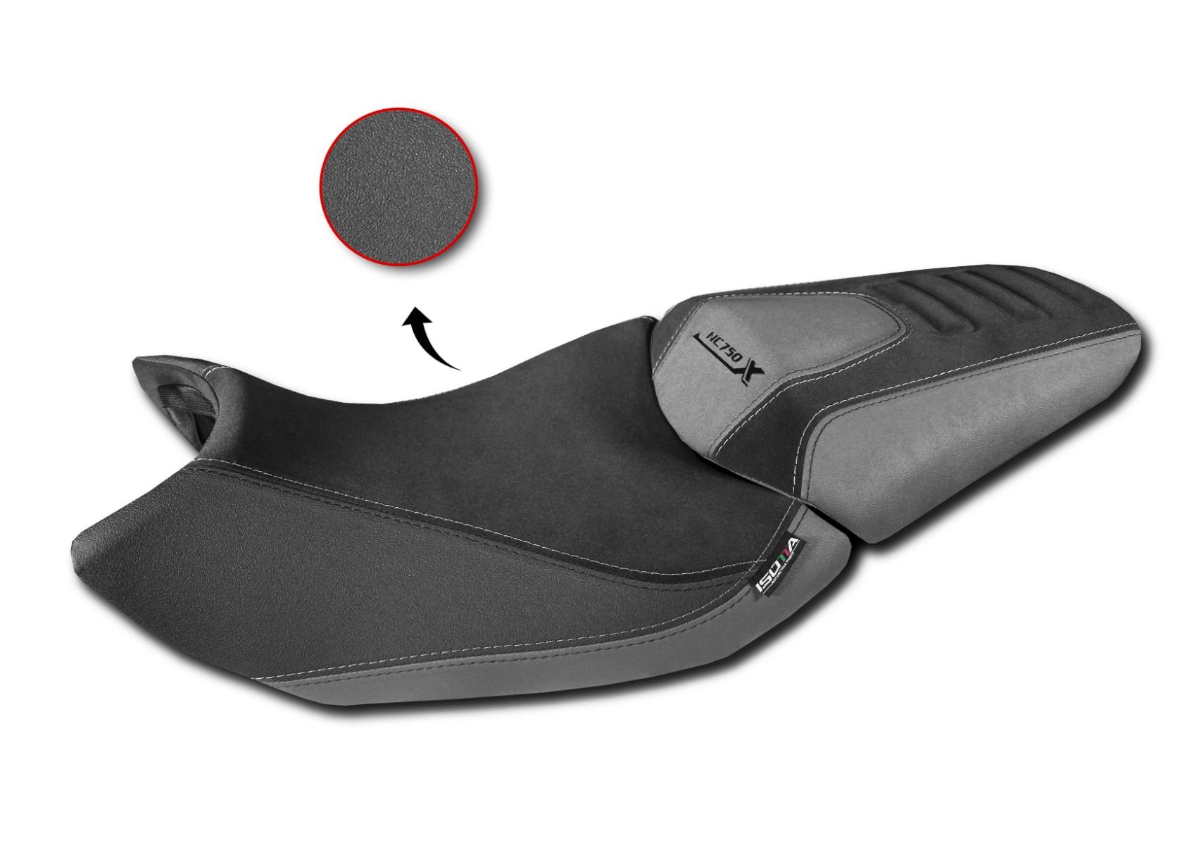 Comfort stoelhoes voor Honda NC 750 X (21-24) Triple Zwart