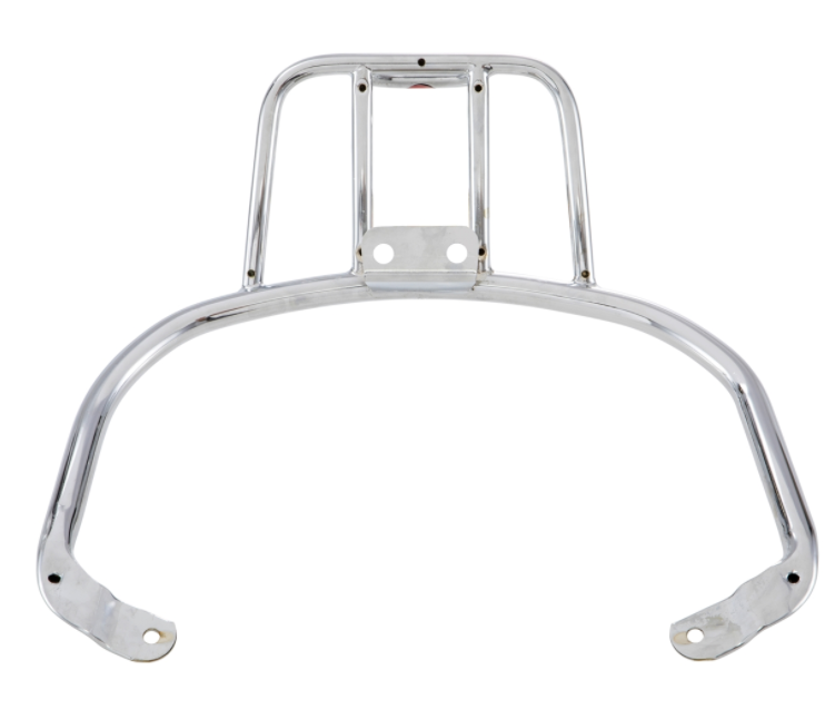 Bagagedrager/Socius Houder Chroom voor Vespa Primavera/Sprint 50-150cc 2T/4T AC