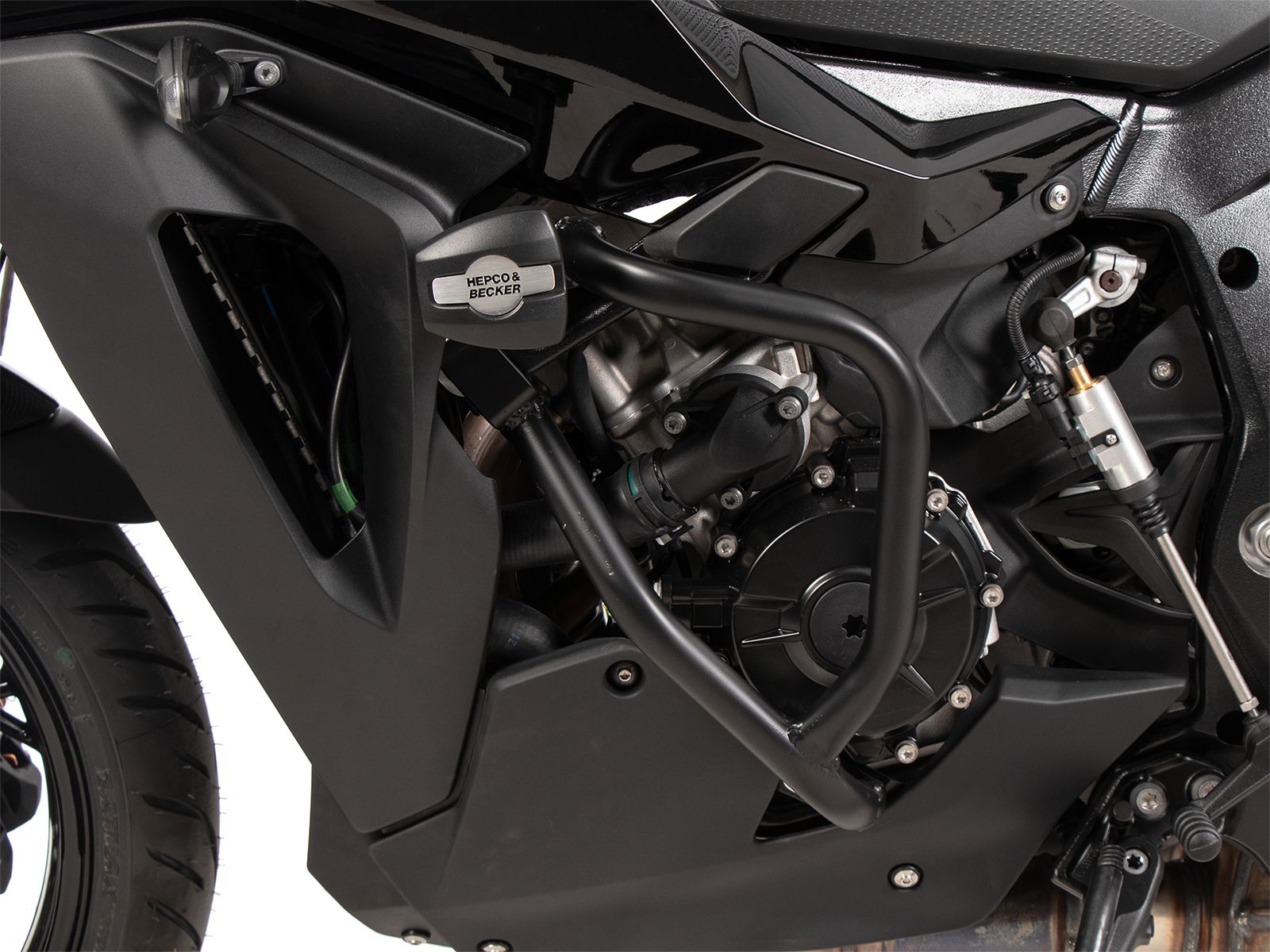 Motorbeschermer incl. beschermpad zwart voor BMW M 1000 XR (24-) Hepco & Becker