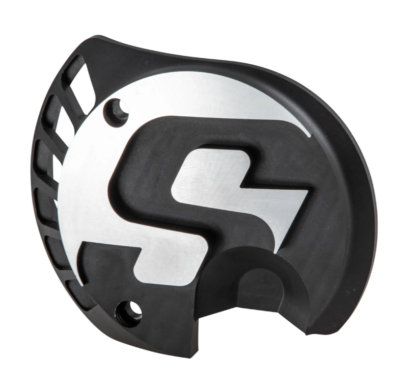 Luchtinlaat vario cover voor Vespa GTS/GTS Super/GTV/GT 60/GT/GT L 125-300cc, zwart/zilver