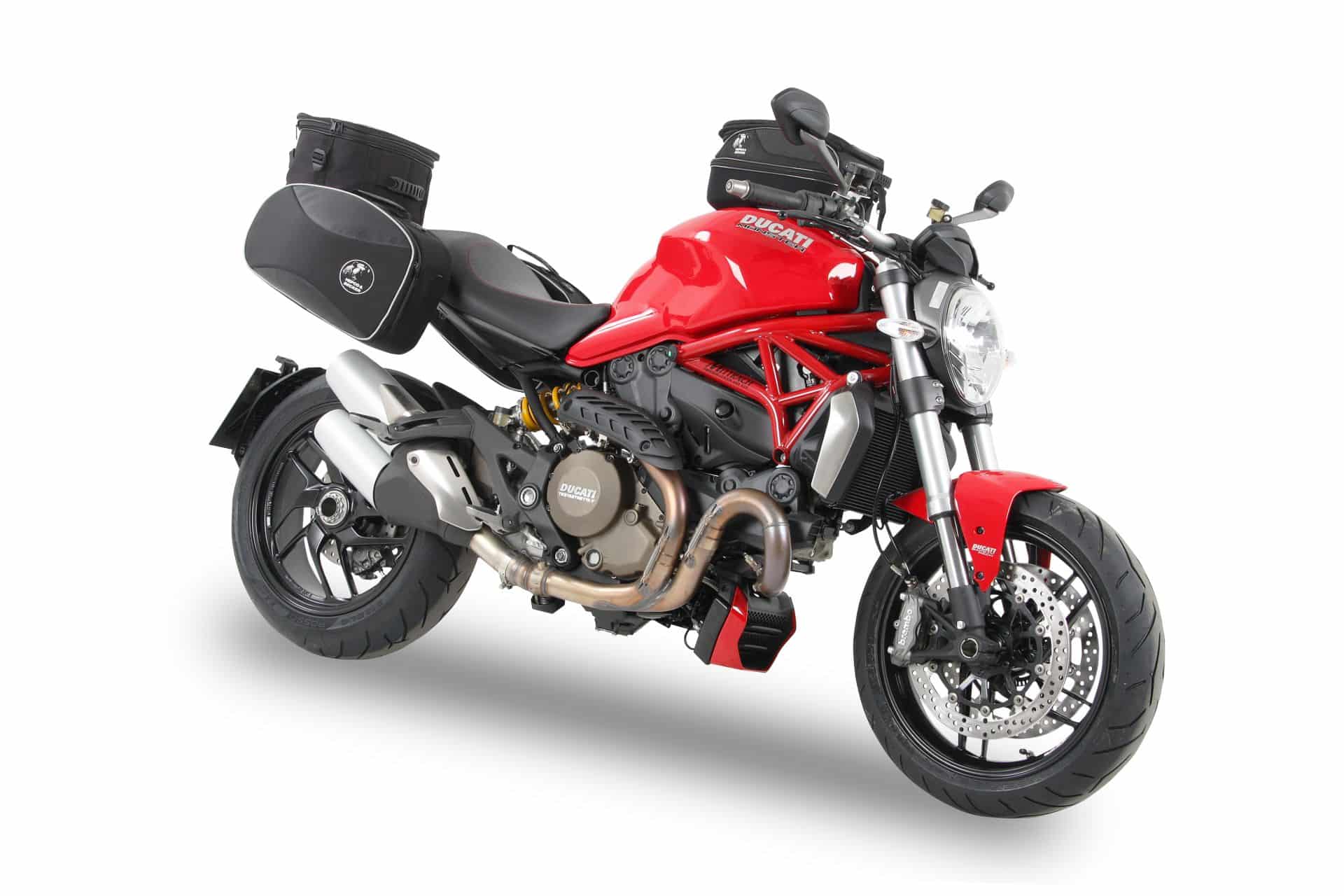 C-Bow zijsteunen zwart voor Ducati Monster 1200 /S (13-16) Hepco & Becker