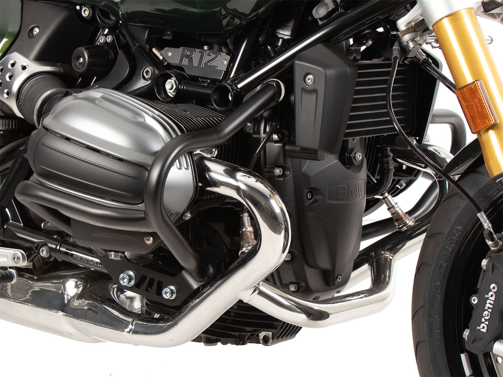 Motorbeschermer zwart voor BMW R 12 G/S (25-) Hepco & Becker