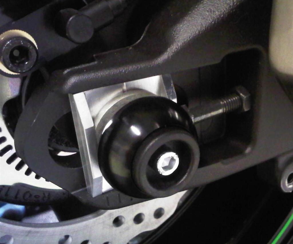 Asbeschermers "Kogel" achter Ninja ZX-10R 2015 Origineel Kawasaki