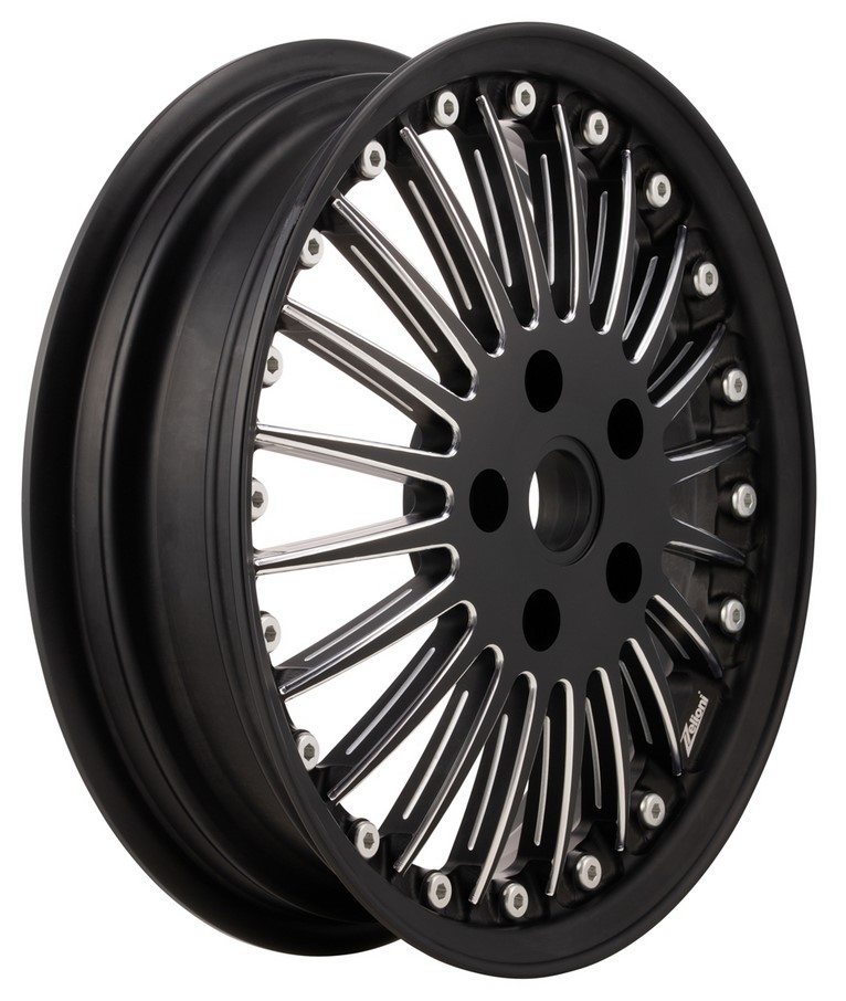 Velg Sport Classic voor/achter voor Vespa GTS/GTS Super/GTV/GT/946 125-300ccm, zwart mat