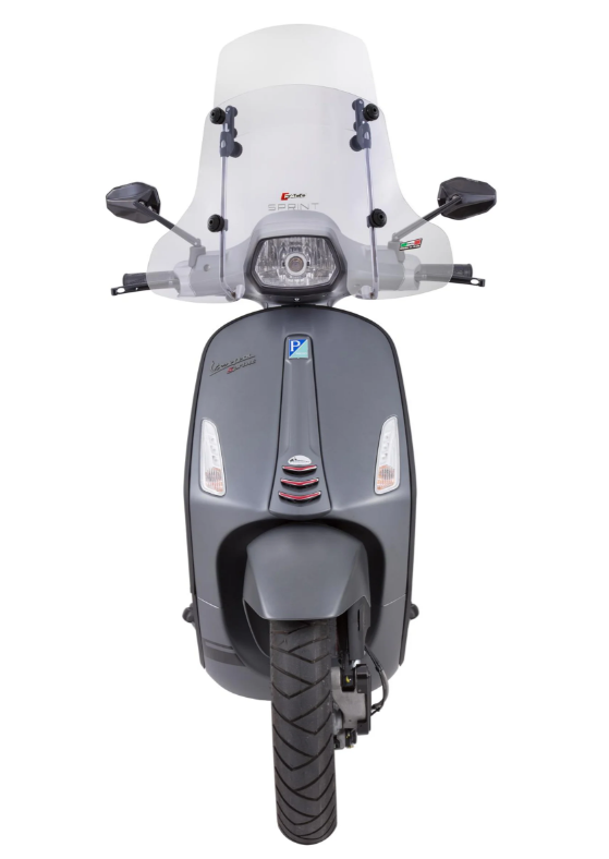 Faco "Twin-Screen" windscherm voor Vespa Sprint - helder
