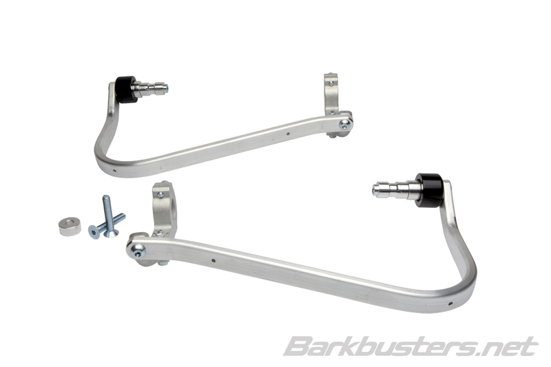 Barkbusters hardwarekit tweepuntsbevestiging aluminium