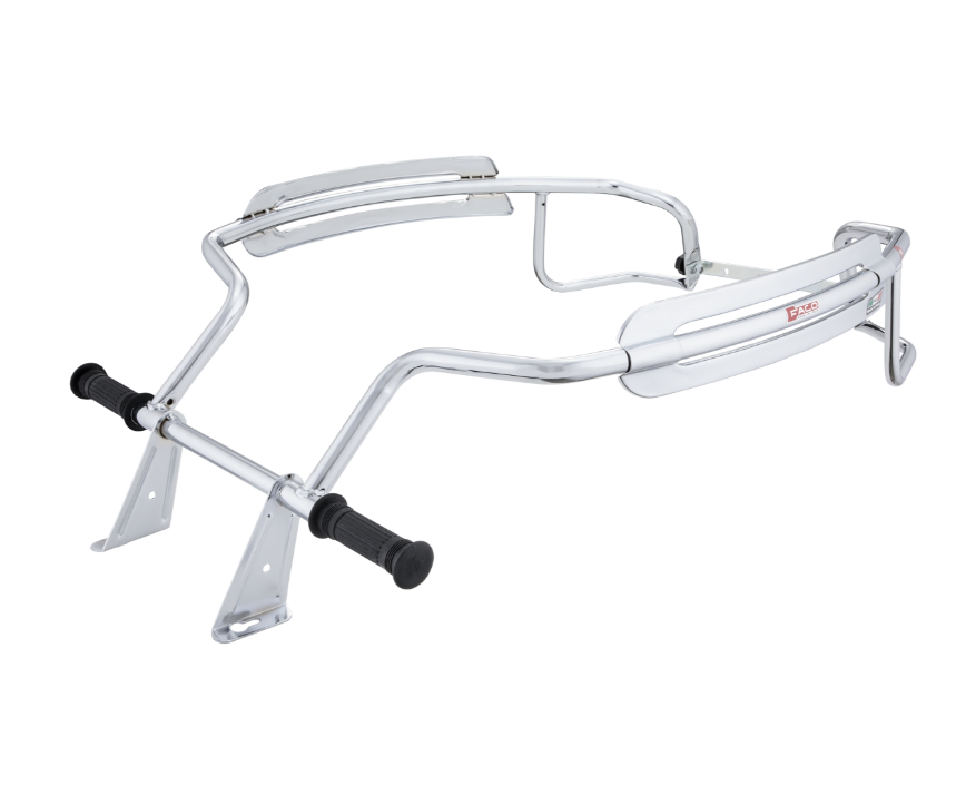 Crashbar zijafdekking voor Vespa PX 80-200cc, chroom