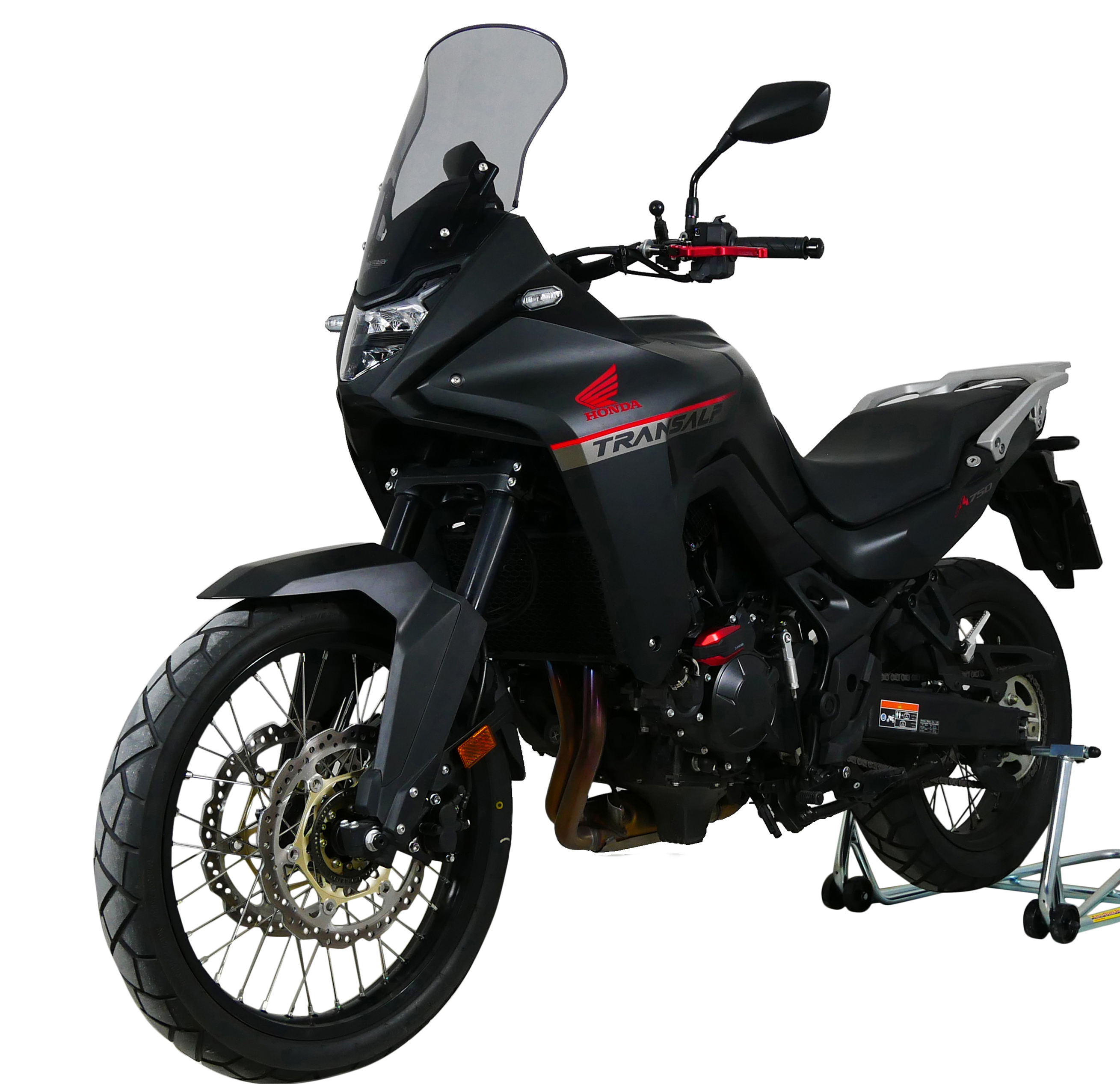 MRA touring windscherm "TM" smoke grijs voor Honda XL 750 Transalp (23-24)