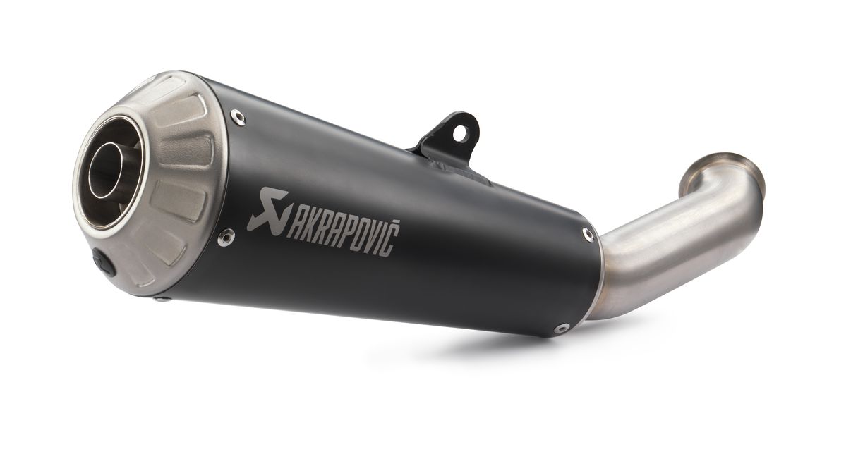 Akrapovic "Slip-on Lijn" voor Husqvarna Svartpilen 401 18-19 Origineel