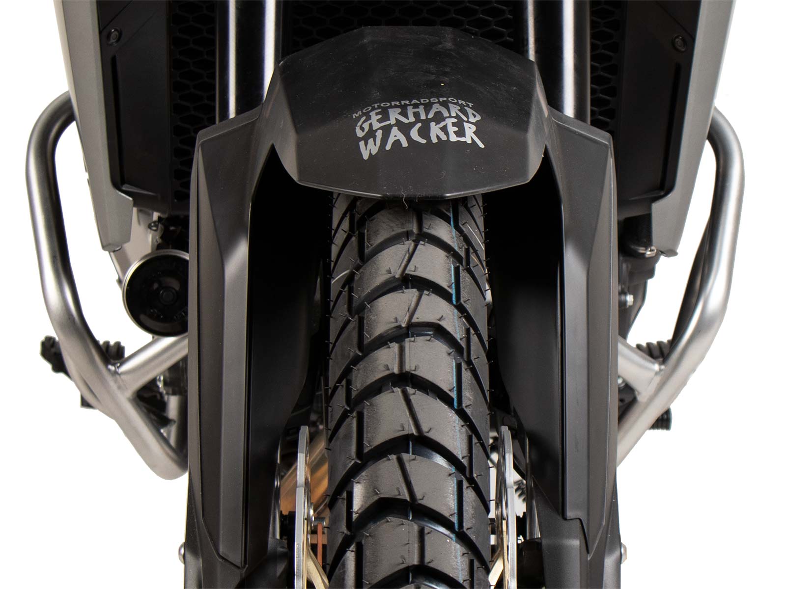 Zilveren motorbeschermbeugel voor Honda XL 750 Transalp (25- ) Hepco & Becker