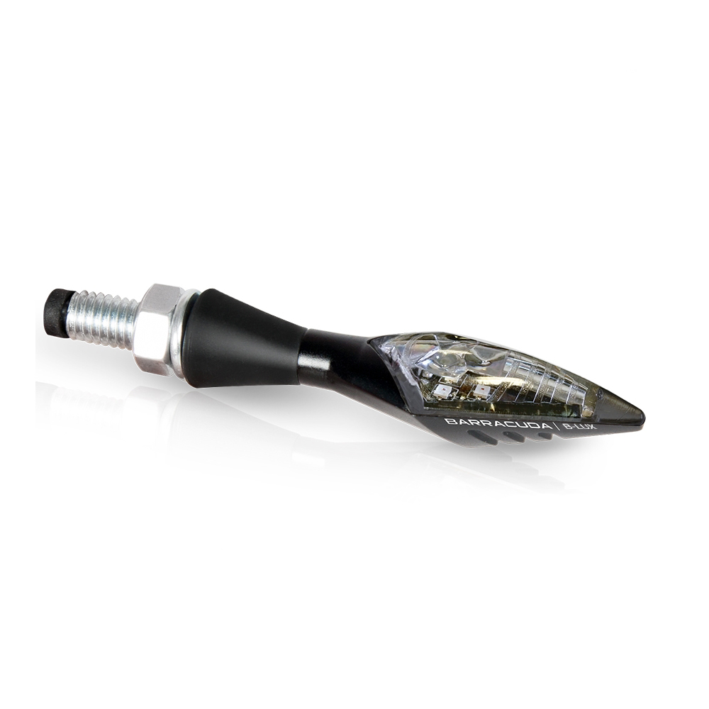 Barracuda knipperlicht X-LED B-LUX zilver