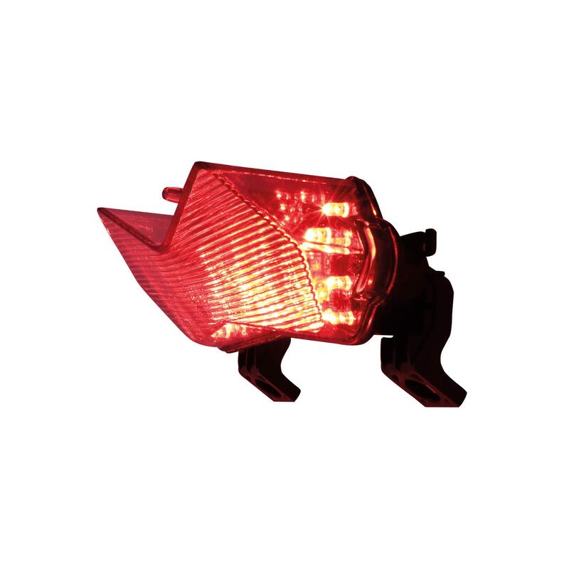 HIGHSIDER slim LED achterlicht zwart Kawasaki stijl, E-goedgekeurd (1pc)