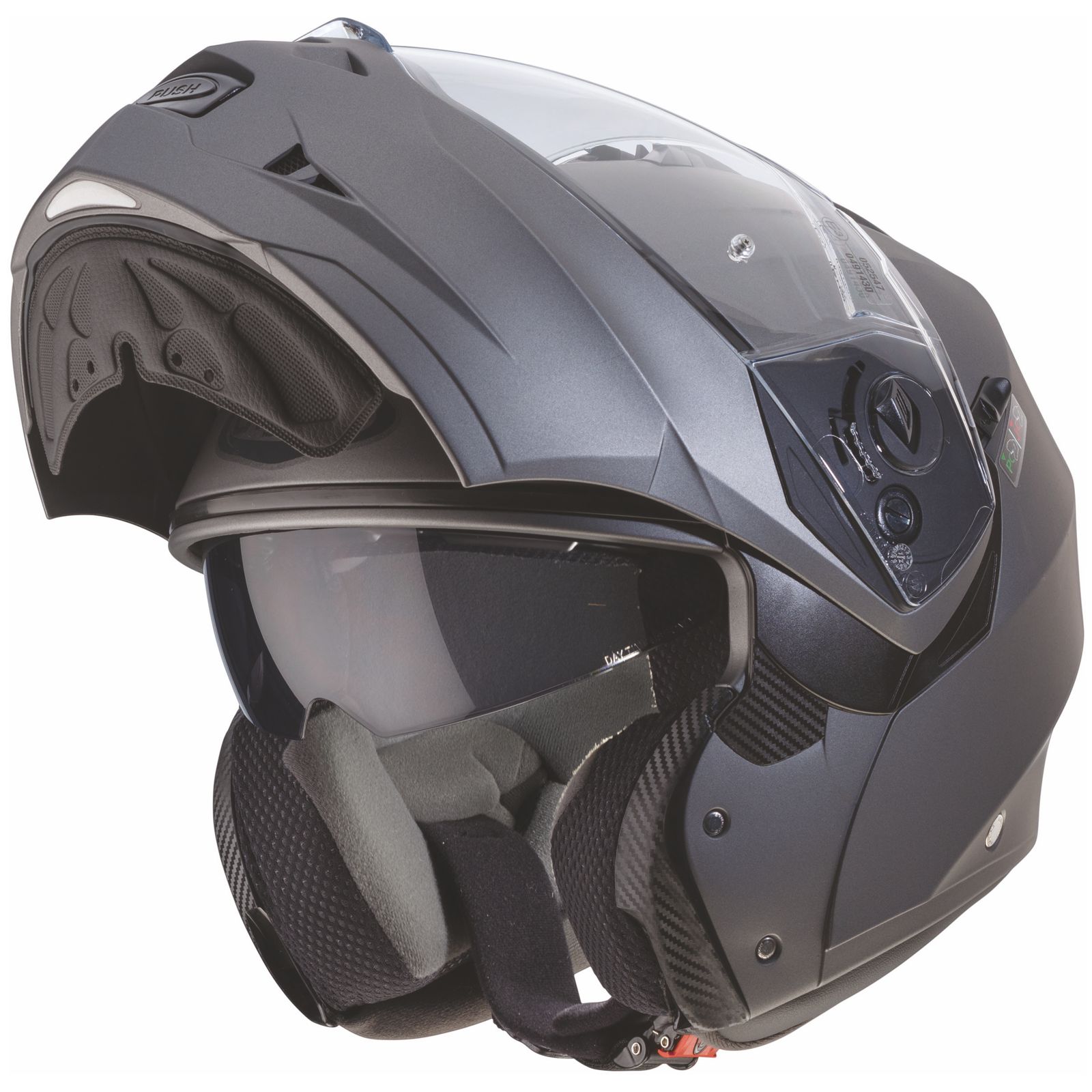 Caberg Helm Duke II, mat-gun metallic