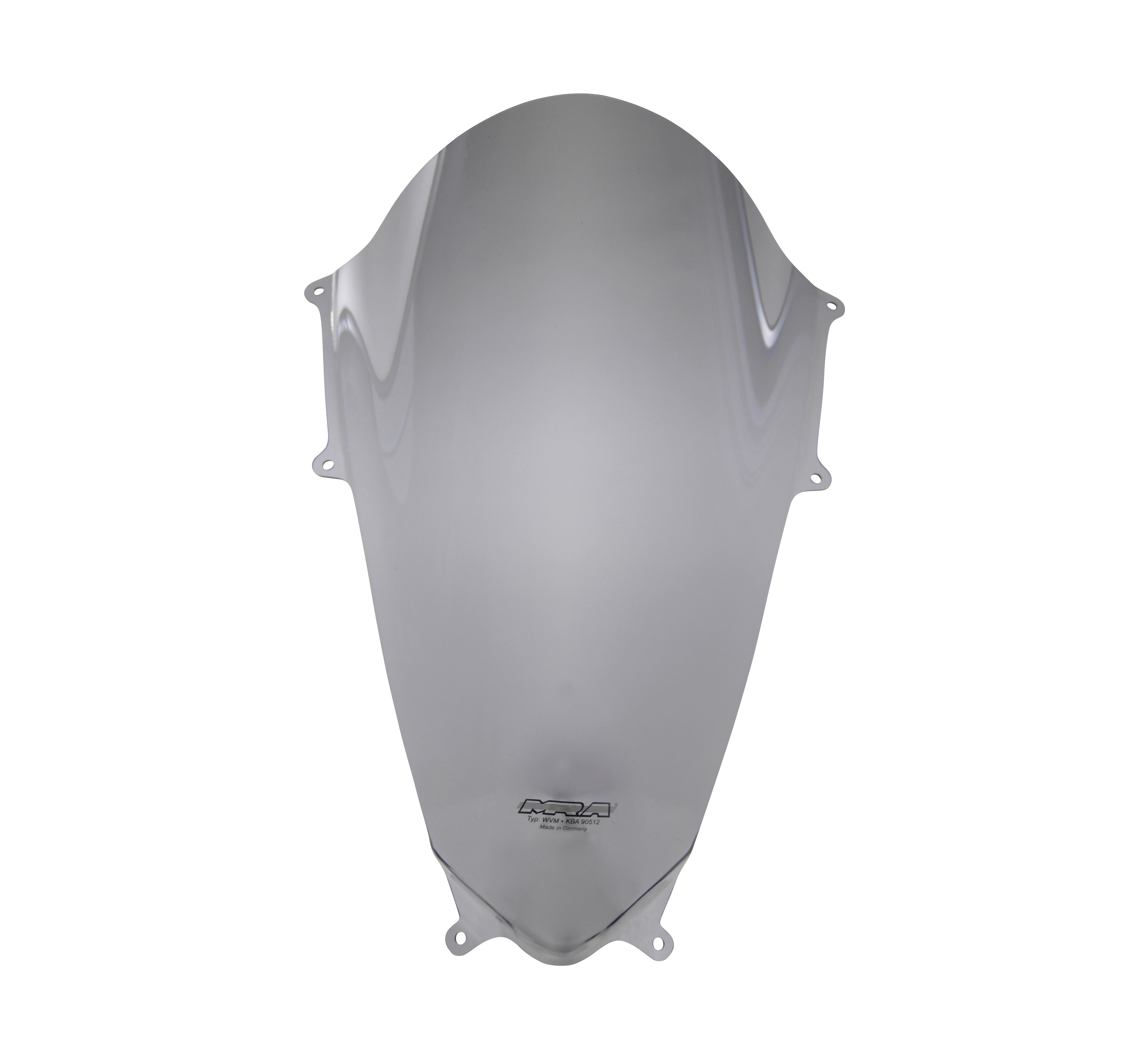 Racescherm "R" rookgrijs voor Panigale V4 /R /S Orignal MRA