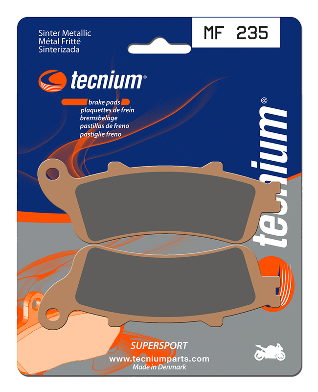 Tecnium Street Performance gesinterde metalen remblokken - MF235
