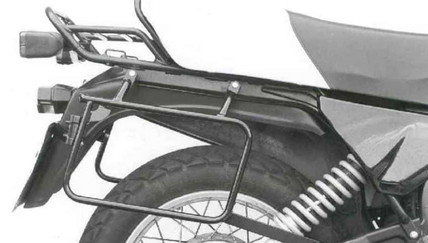 Zijkofferdrager vast zwart voor BMW R 80 GS (88-94)/R 100 GS (87-94) Hepco & Becker