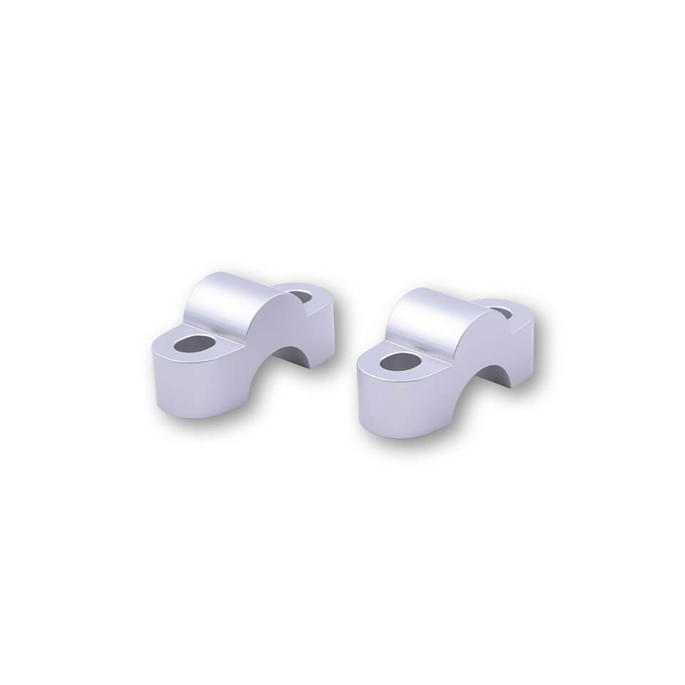 LSL Lenkererhöhung Distanz-Bock Set 15mm, silber