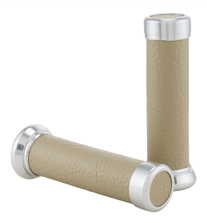 Handvatten Retro Ø 24/24 mm, L 130 mm voor Vespa ET2/ET4/LX/LXV/S/Primavera/Sprint 50-150ccm, beige