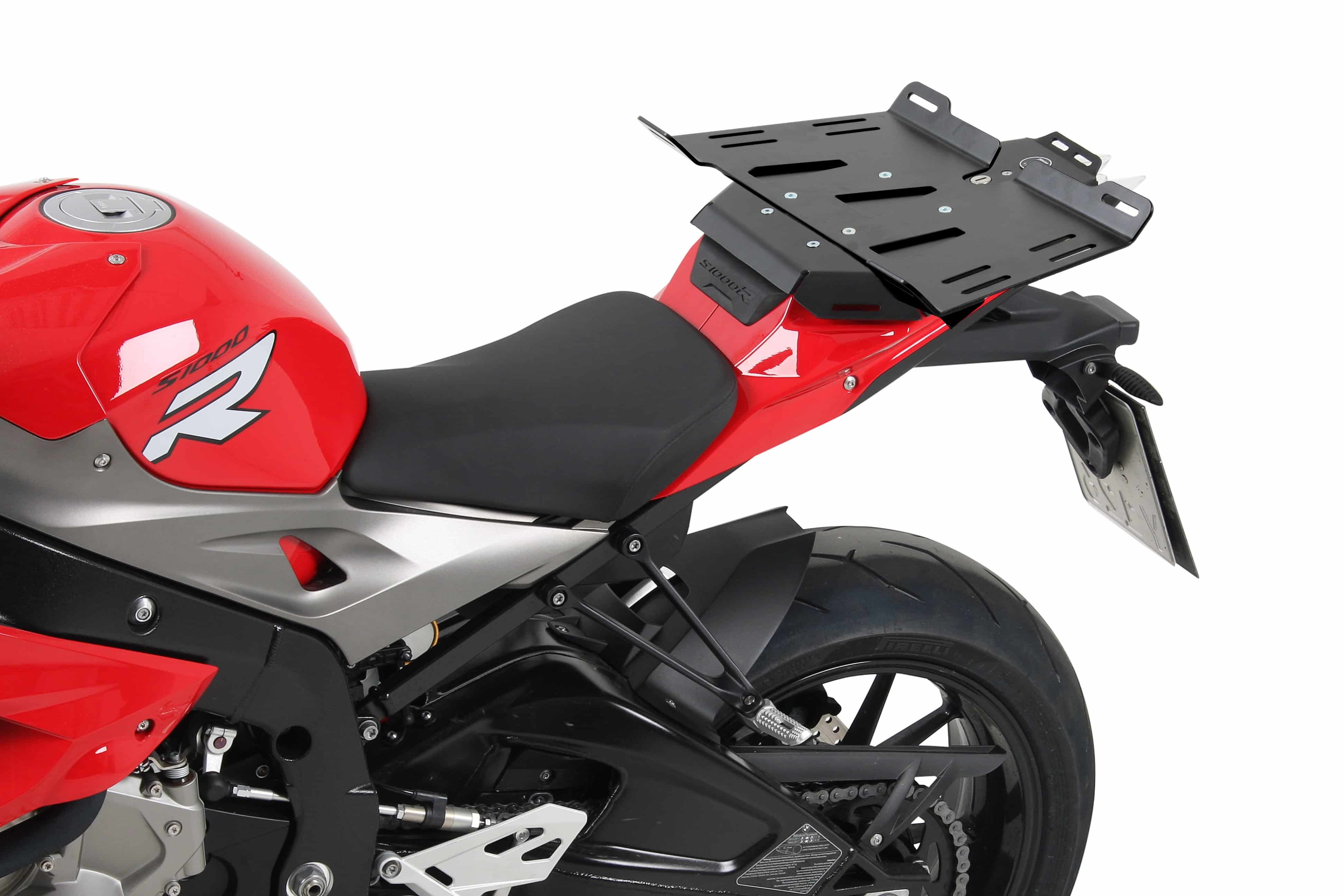 Bagagerekverlenging zwart voor combinatie met sportrek voor BMW S 1000 RR (12-14)