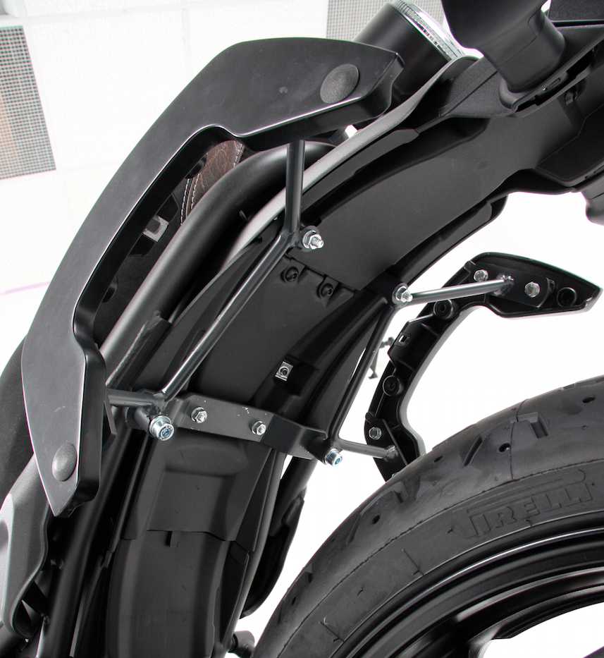 C-Bow zijdrager zwart voor Yamaha XSR 700 / XSR 700 Xtribute (Bj.16-) Hepco & Becker