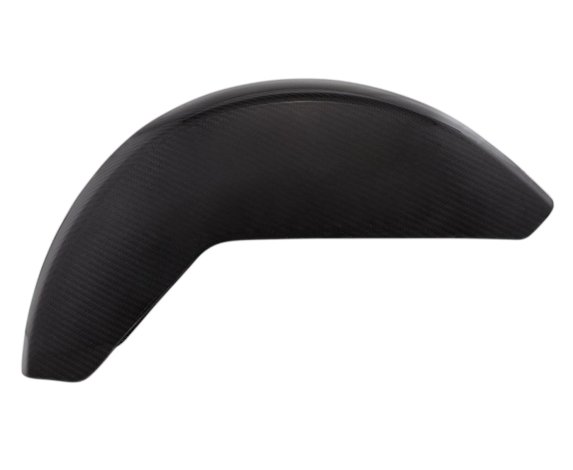 Spatbord EVO II voor Vespa PX 80-200ccm, carbon, helder