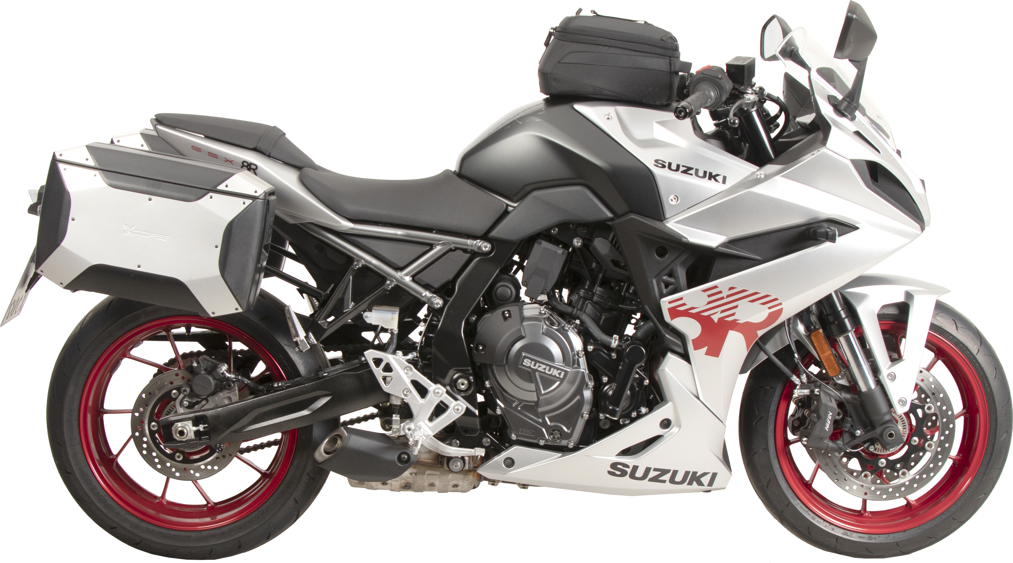 C-Bow zijdrager zwart voor Suzuki GSX-8R (24- ) Hepco & Becker