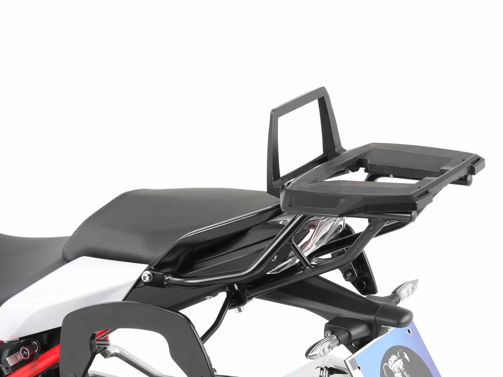 Alurack topkofferdrager zwart voor BMW R 1250 RS (19-) Hepco & Becker