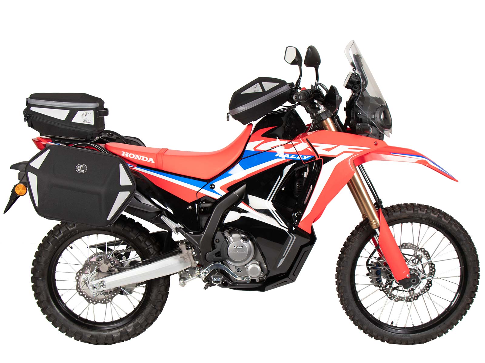 Smartrack achterdrager zwart voor Honda CRF 300 Rally (21-) Hepco & Becker