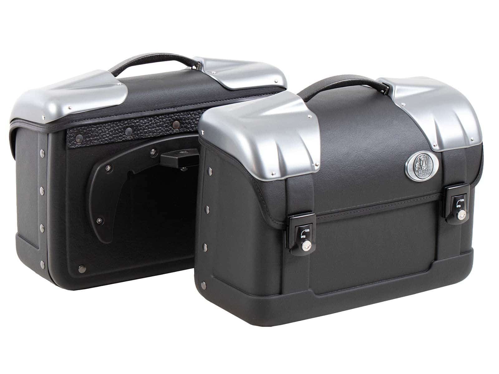 Zijkoffer set Strayker 16L voor C-Bow houder Hepco & Becker