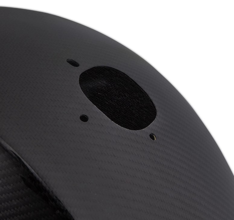 Spatbord EVO II voor Vespa PX 80-200ccm, carbon, helder