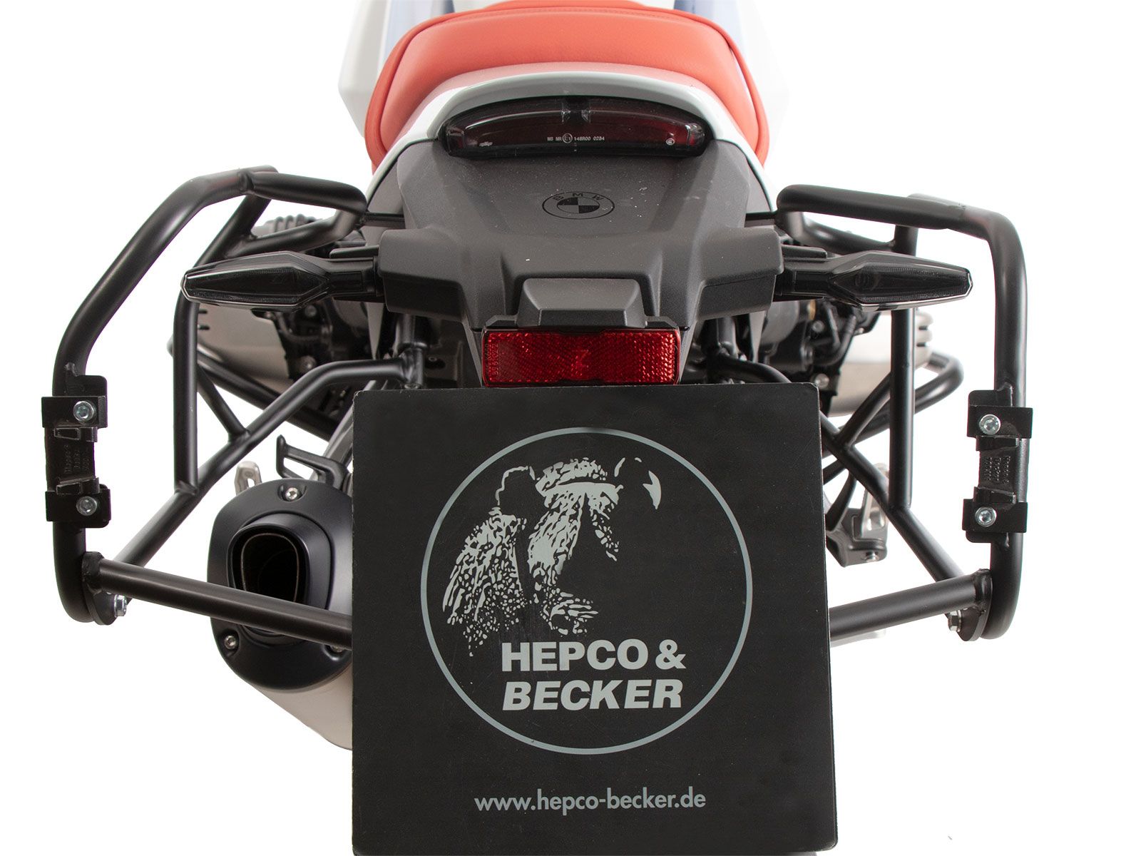 Kofferdragerset Kofferdrager incl. kofferset Xplorer Cutout zwart voor BMW R 12 G/S (25-)