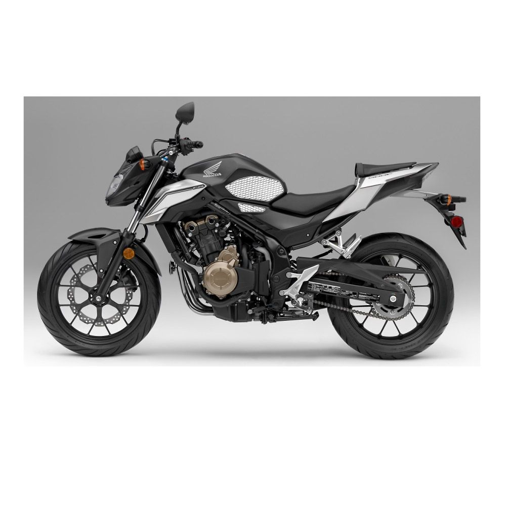 Stompgreep zwart voor Honda CBR500R / CB500F (16-18)