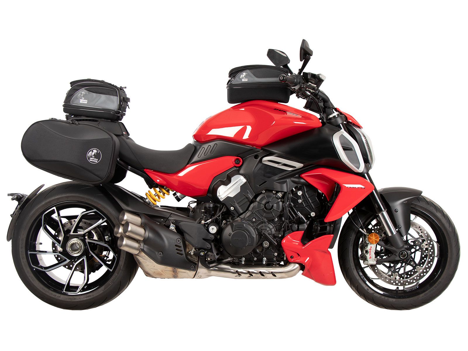 Basistankring incl. tanktasvergrendeling voor Ducati Diavel V4 (23-) Hepco & Becker