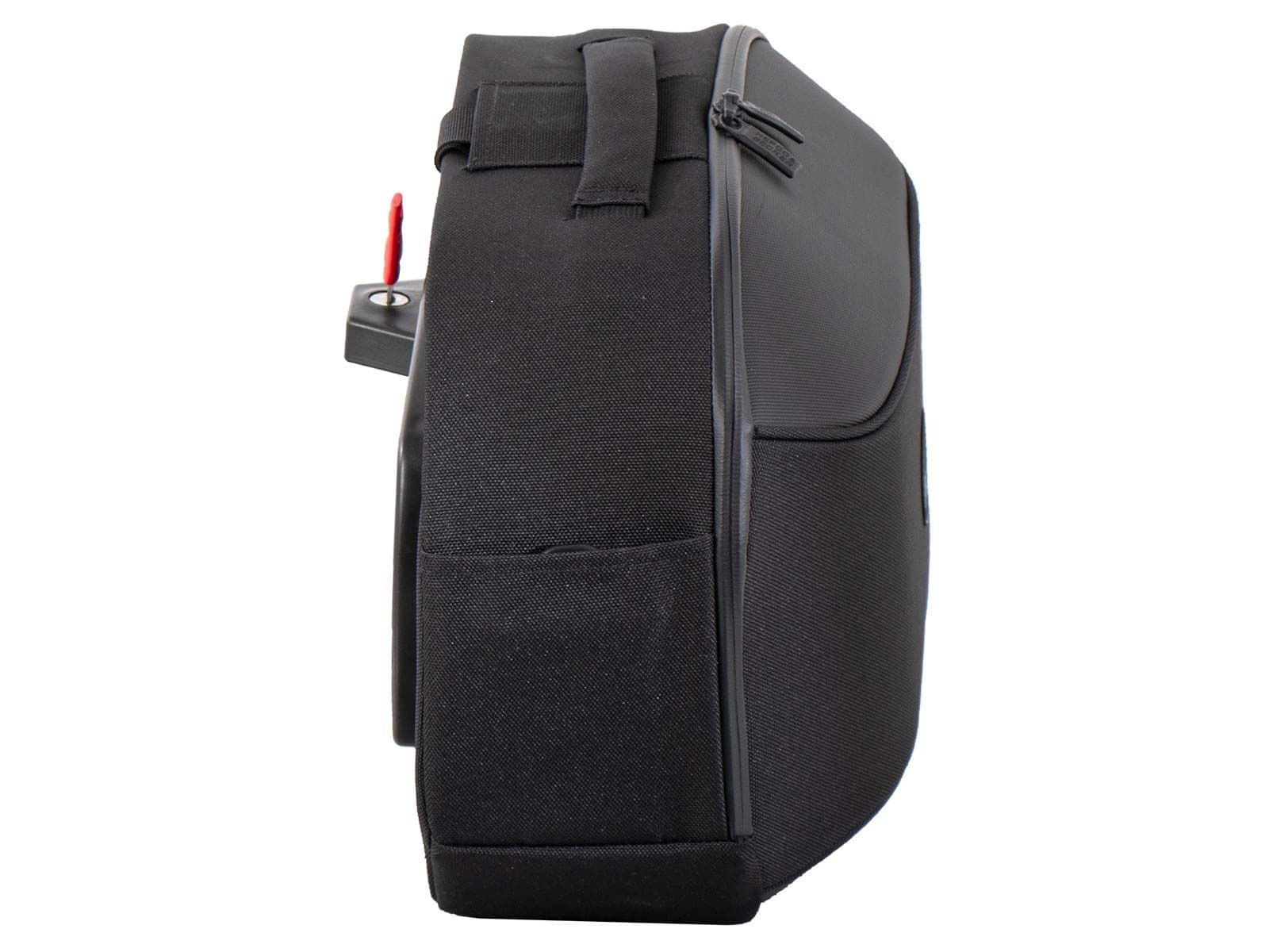 Softbag Street enkele tas zwart voor C-Bow houder Hepco & Becker