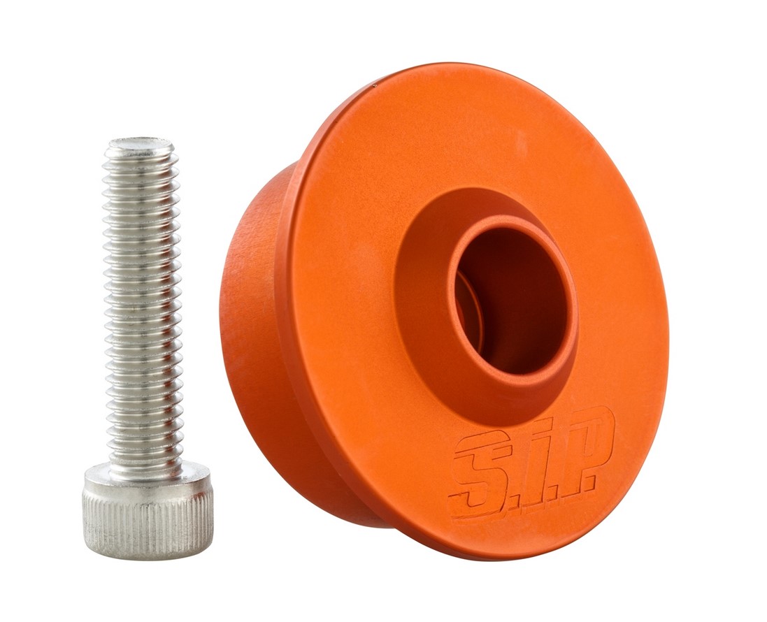 Montageset voor spiegels aan het stuur zonder stuurgewichten, MK II, oranje