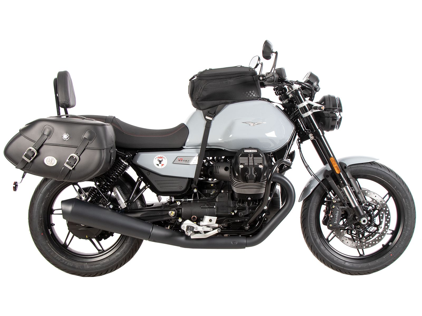 C-Bow zijdrager zwart voor Moto Guzzi V7 850 Sport (25- ) Hepco & Becker