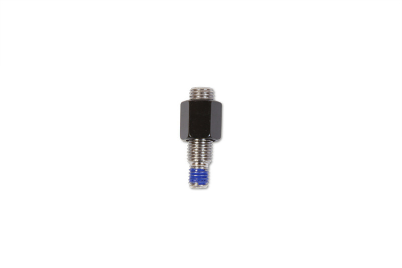 HIGHSIDER pro spiegeladapter zwart M10 naar M8, breedte over vlakken 17 mm