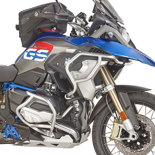 Crash bar roestvrij staal voor bovenzijde voor BMW R 1200 GS (My. 17-18) / R 1250 GS (My. 19)